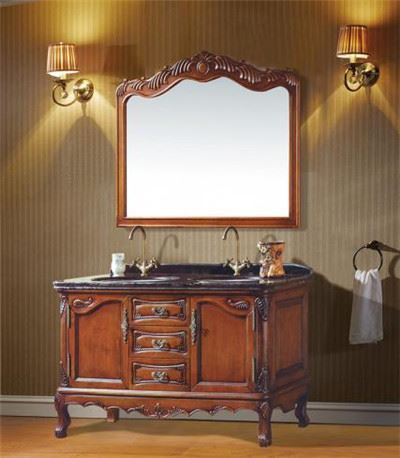 A007 橡木落地式浴室柜組合