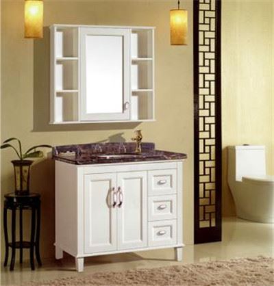 廠家直銷A024-120 橡木浴室柜組合